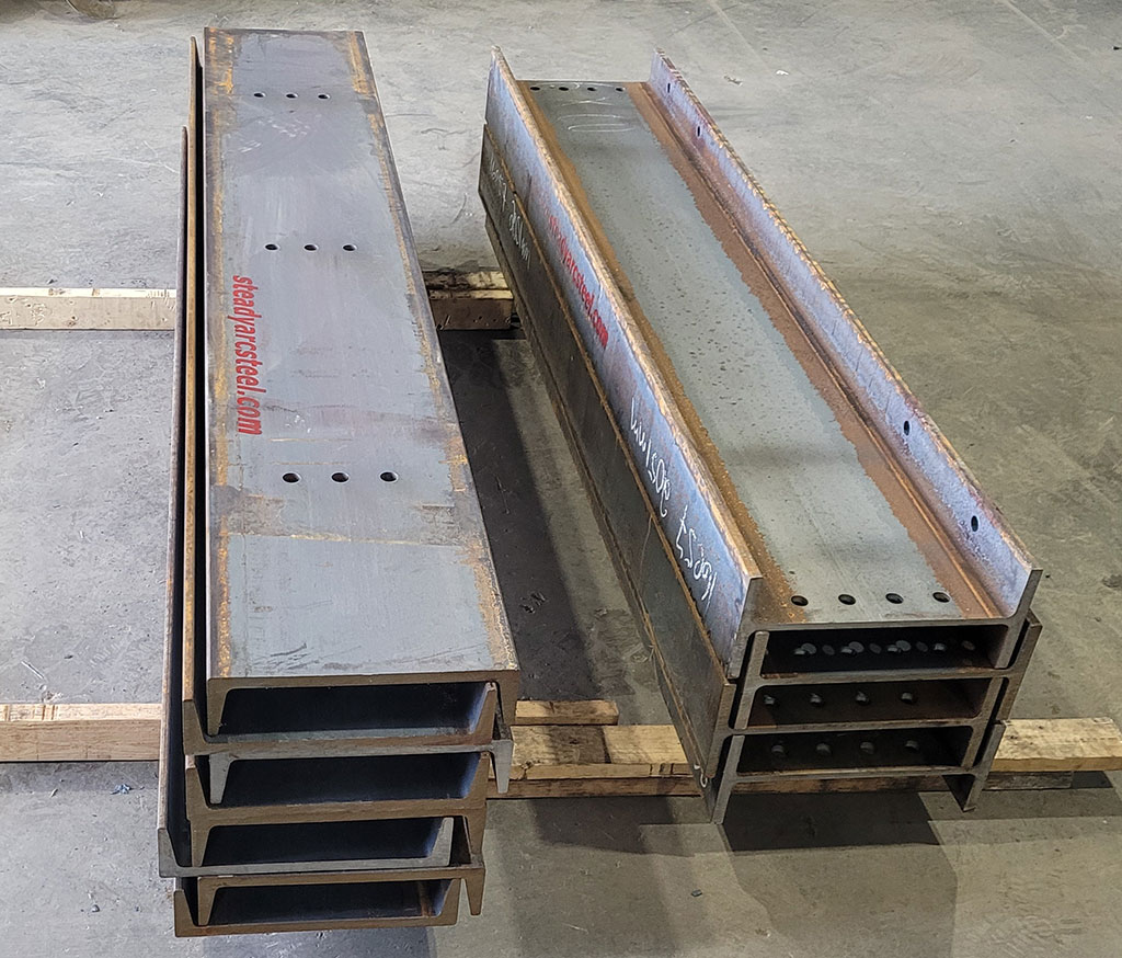 Bridge Project Flange Beams